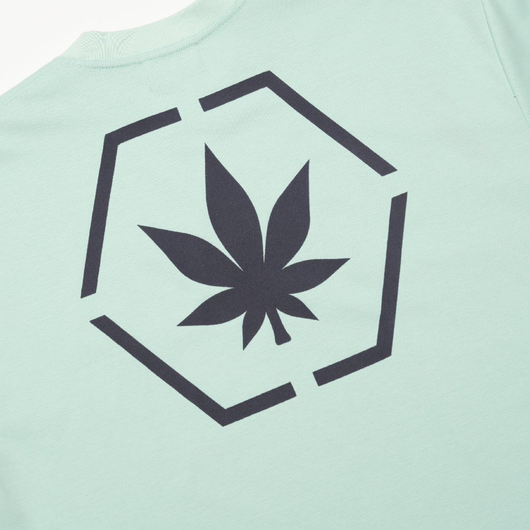 Stoned & Co. Genetic Hexagon Tee Tiffany