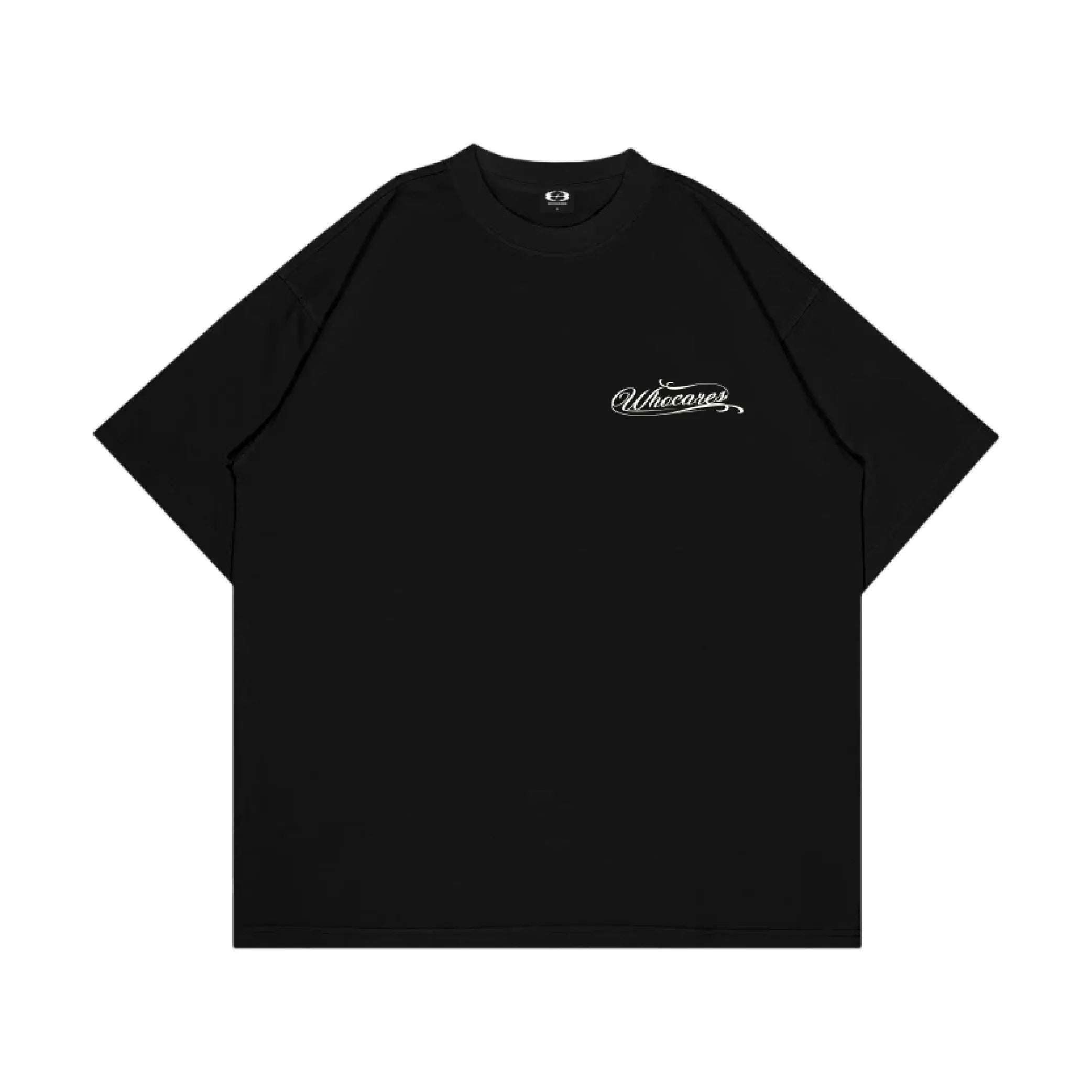 WHOCARES EMBLEM CLUB  TEE BLACK