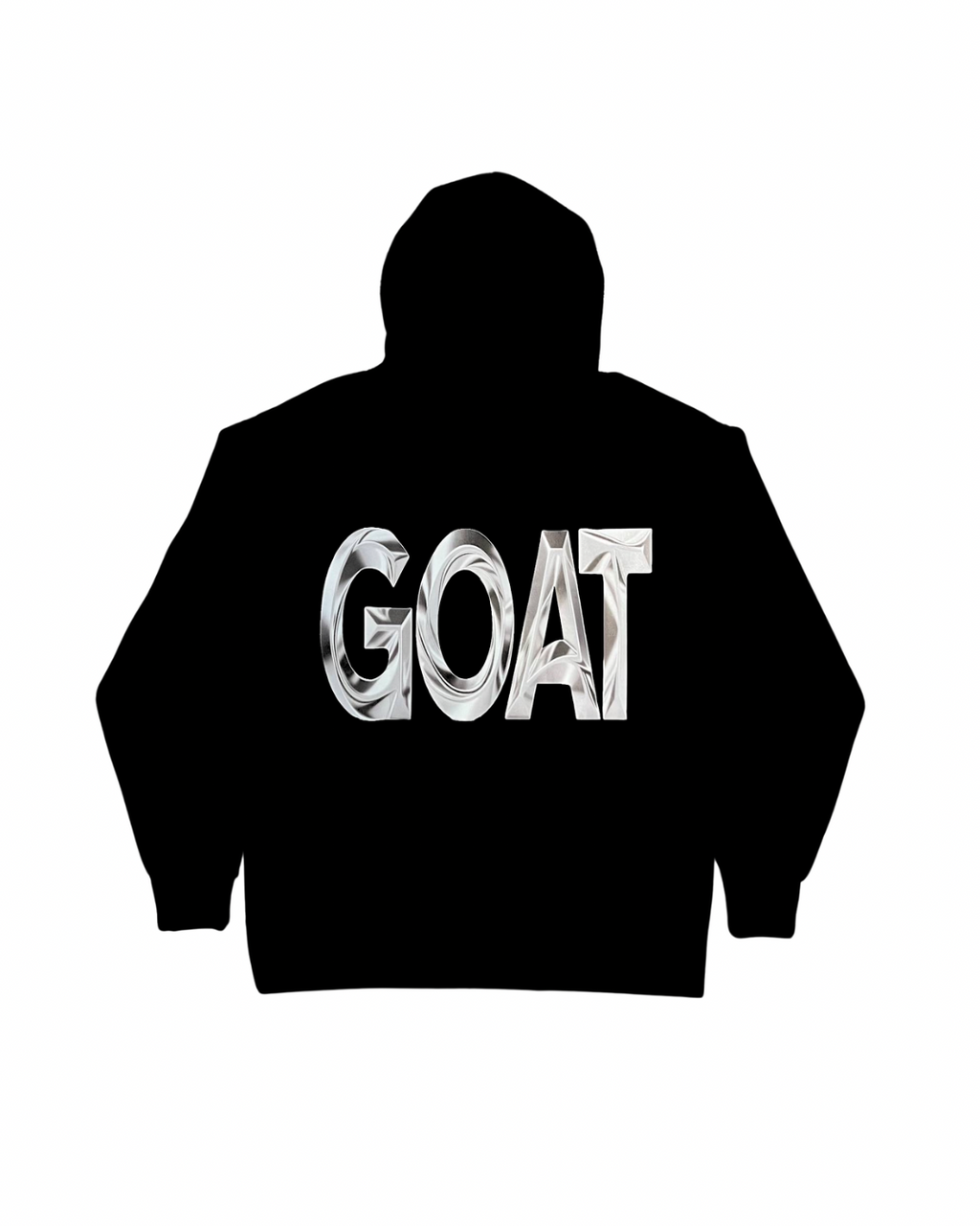 GOAT LIQUID METAL HOODIE BLACK