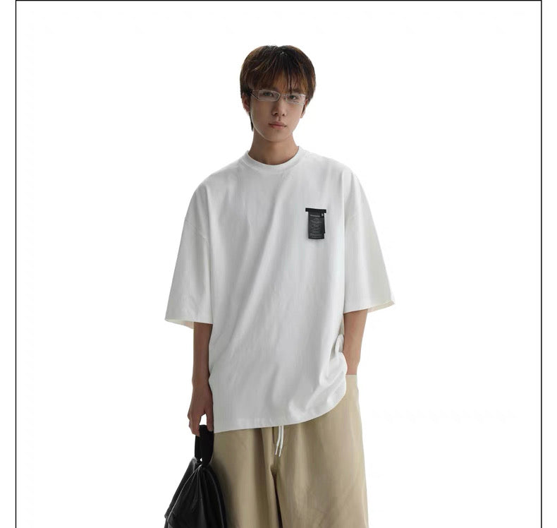 MASONPRINCE WASH LABEL WHITE TEE