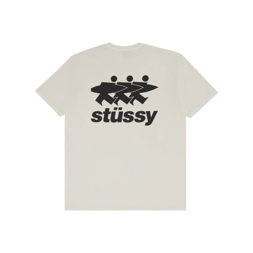 Stüssy Surfwalk Pigment Dyed Tee White