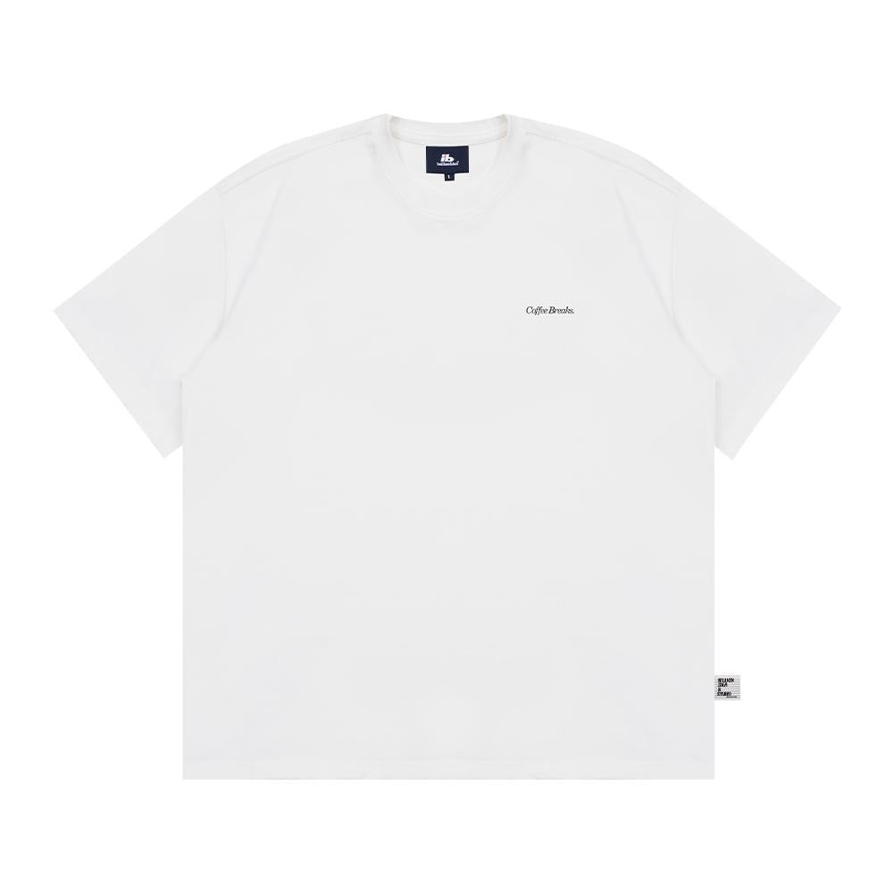 BELLKENIDEA COFFEEBREAKS TEE WHITE