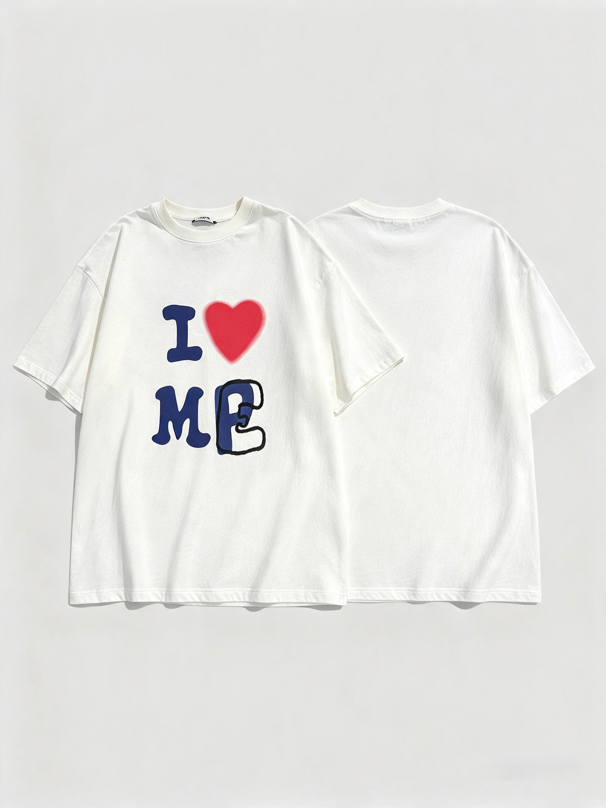 MASONPRINCE I LOVE MEP BLACK TEE