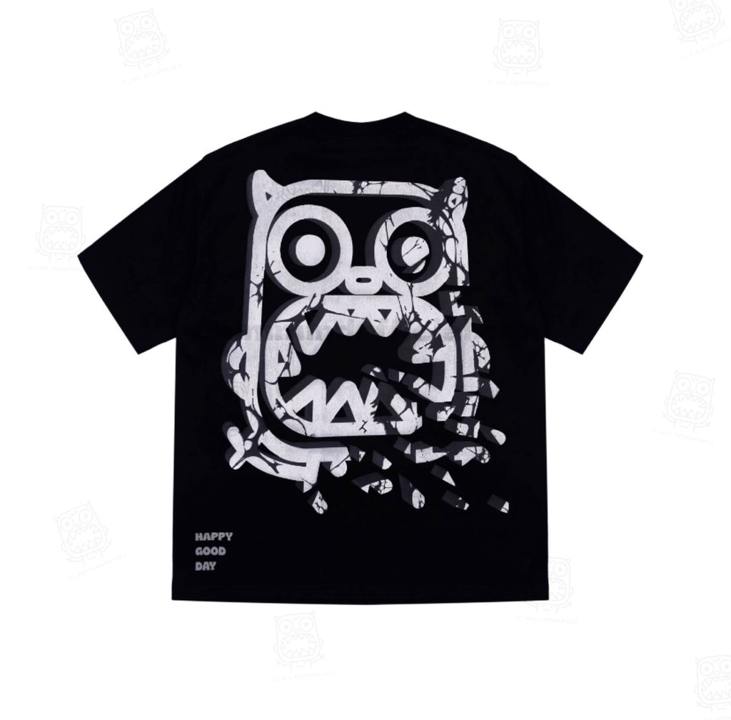 Calmmind Rock Fragments Monster Tee Black
