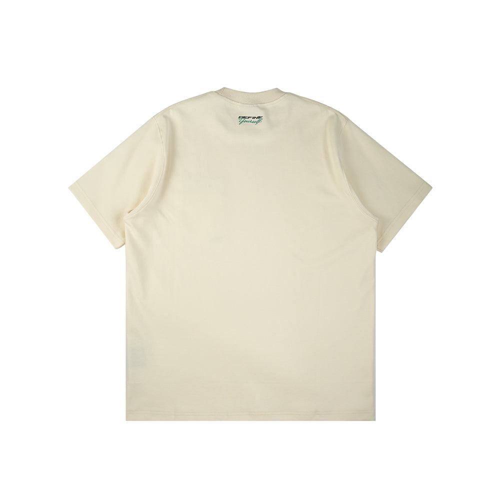 EGLAF BASIC26 POCKET TEE CREAM