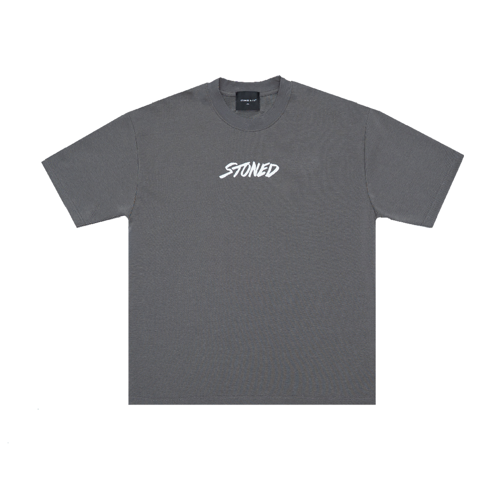 Stoned & Co. Genetic Hexagon Tee Grey