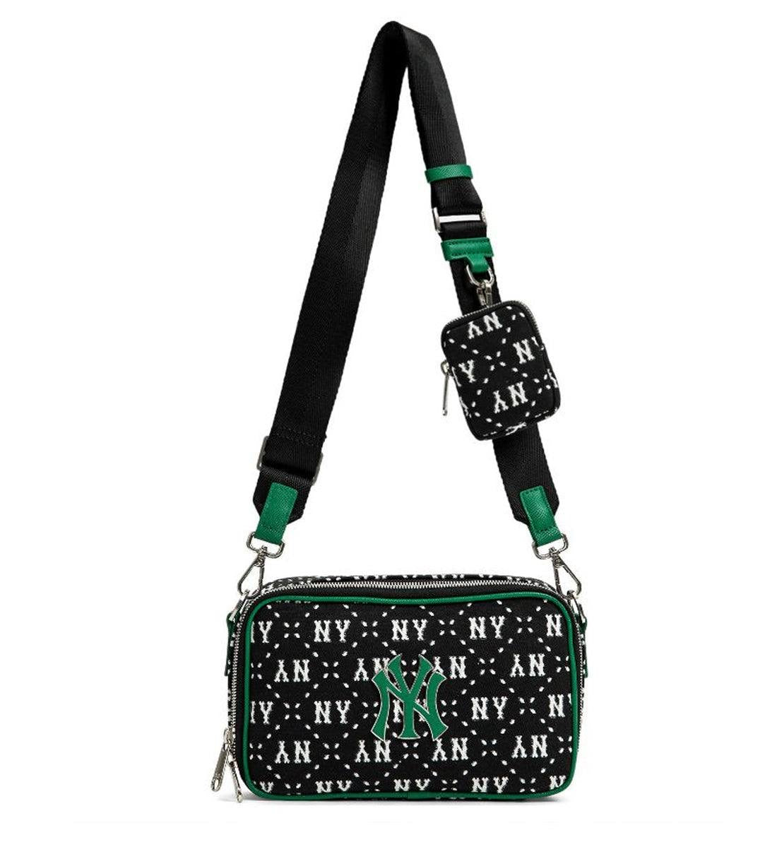 MLB SLING BAG (SMALL SIZE) BLACK | GREEN