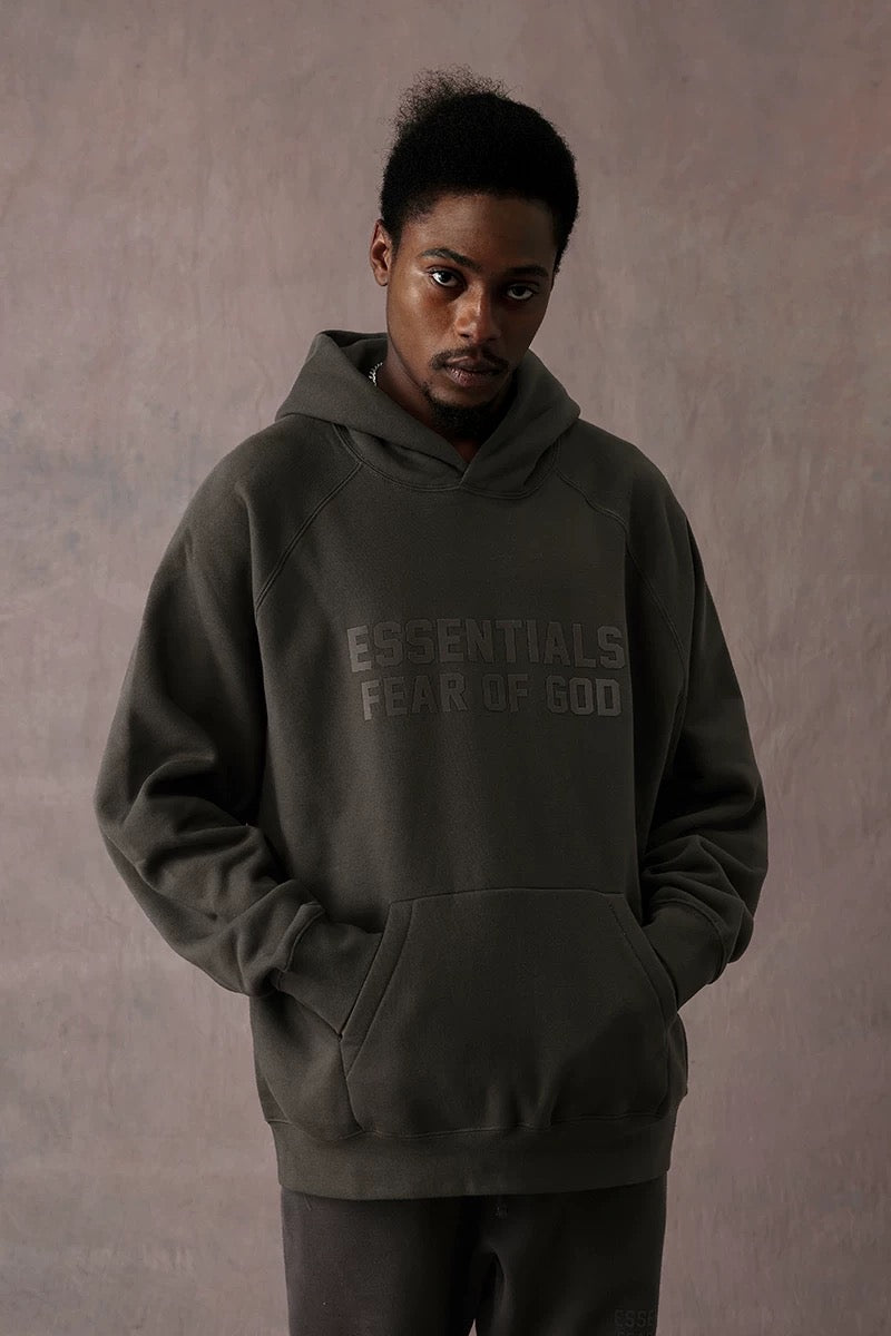 Fear of God Essentials FW22 Hoodie Offblack