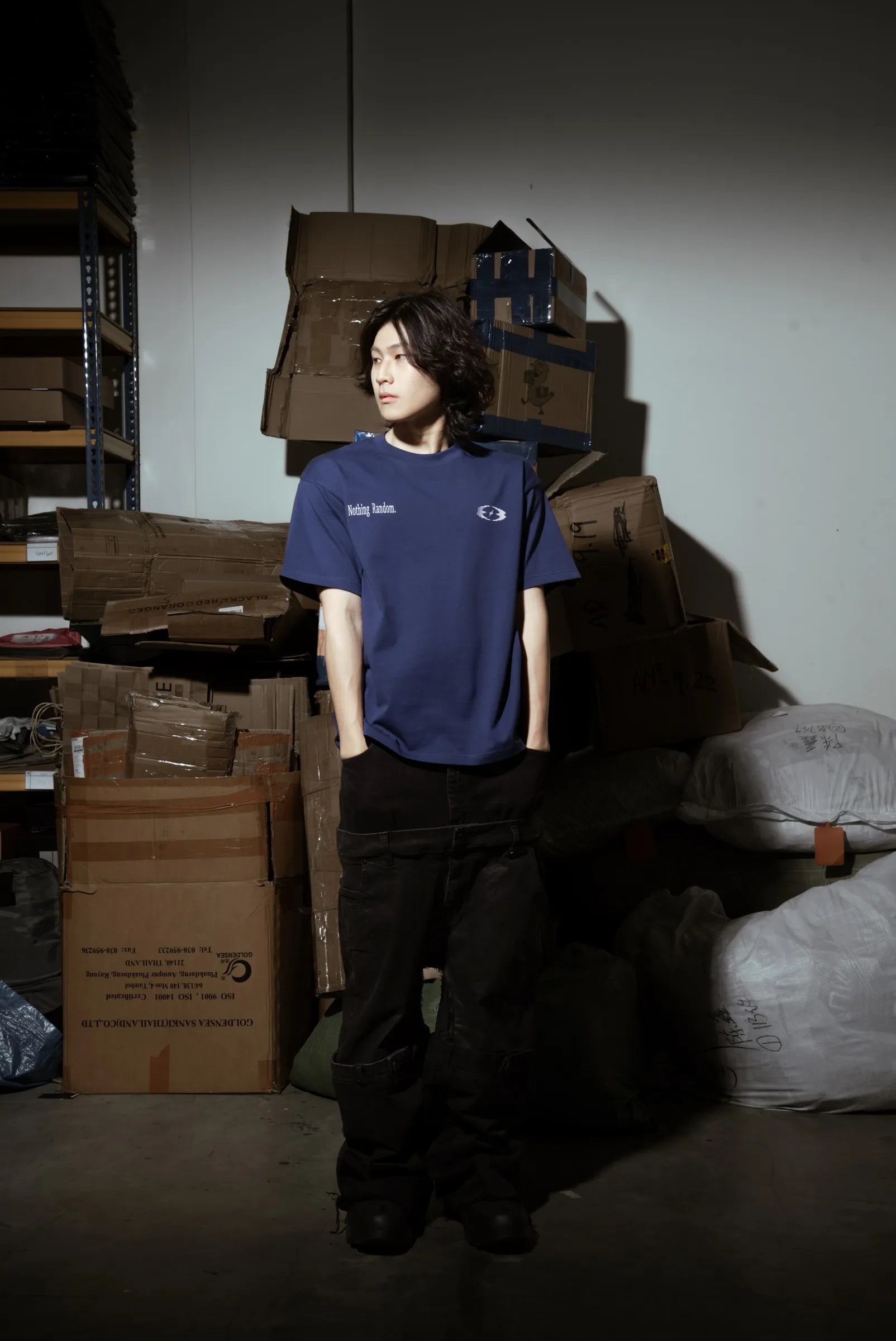 WHOCARES NO IDEA TEE BLUE