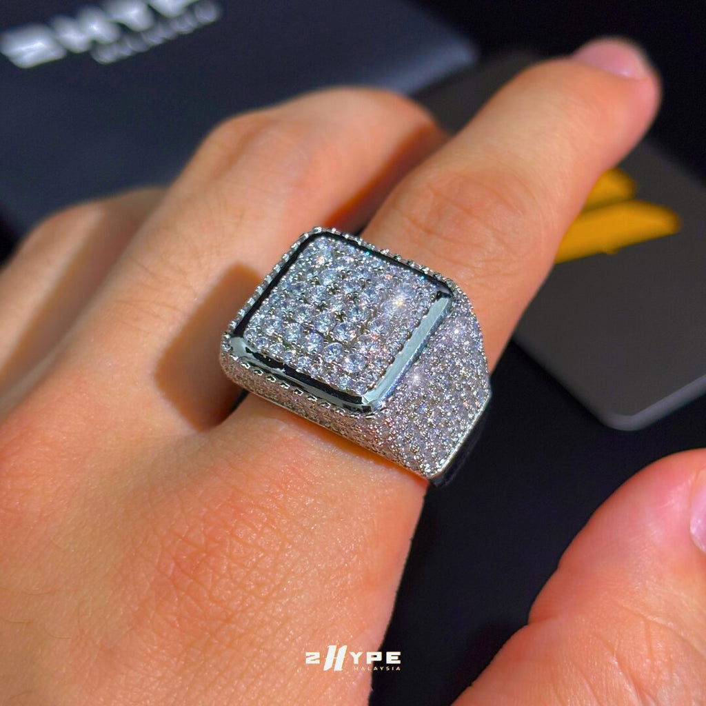 Iced Champion Signet Ring