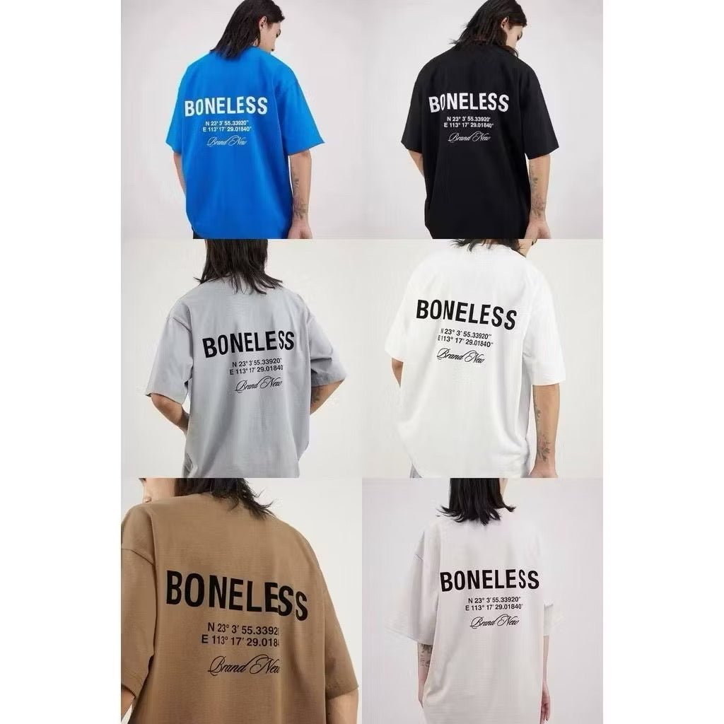 BONELESS SIGNATURE GEOGRAPHIC TEE SHIRT
