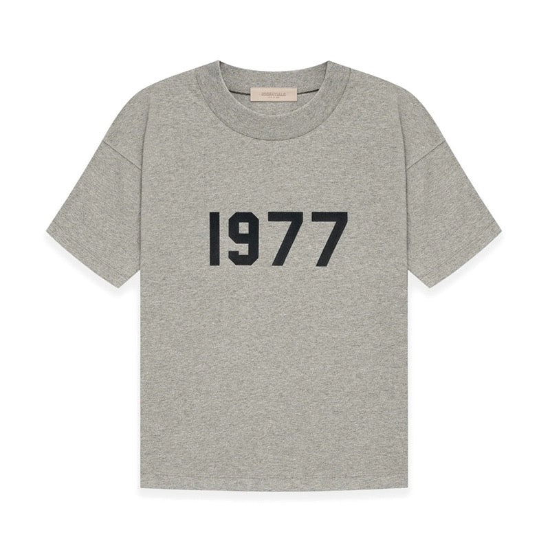ESSENTIALS 1977 Dark Oatmeal Tee