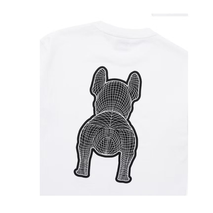 Lifeofwork Big Dogo Logo White Tee