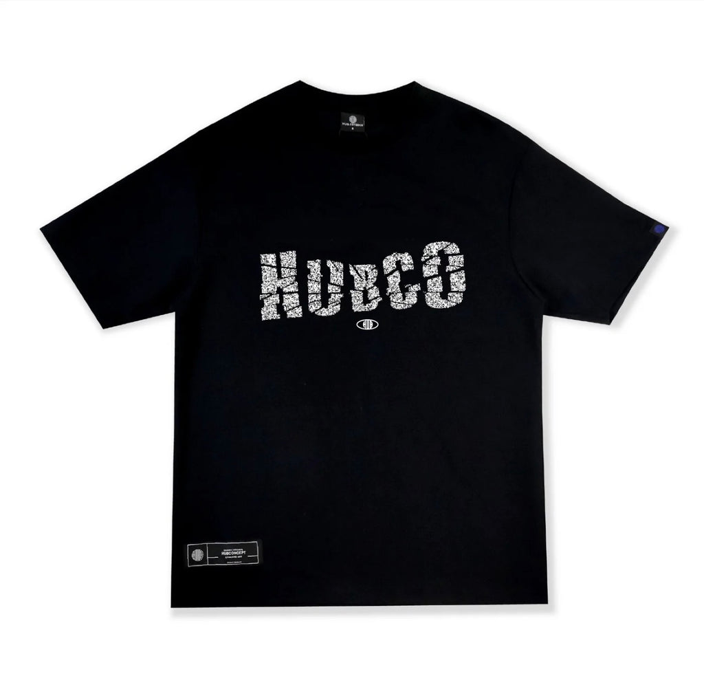 HUBCO SHATTERED TEE BLACK