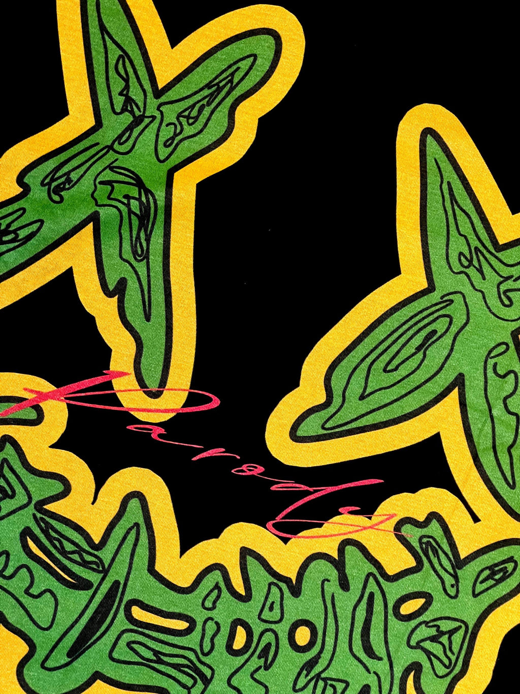 PARODY SMILEY FACE DESIGN 008 BLACK T SHIRT