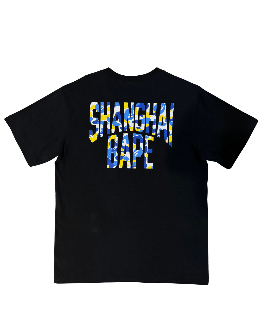 BAPE SHANGHAI EXCLUSIVE BLACK TEE