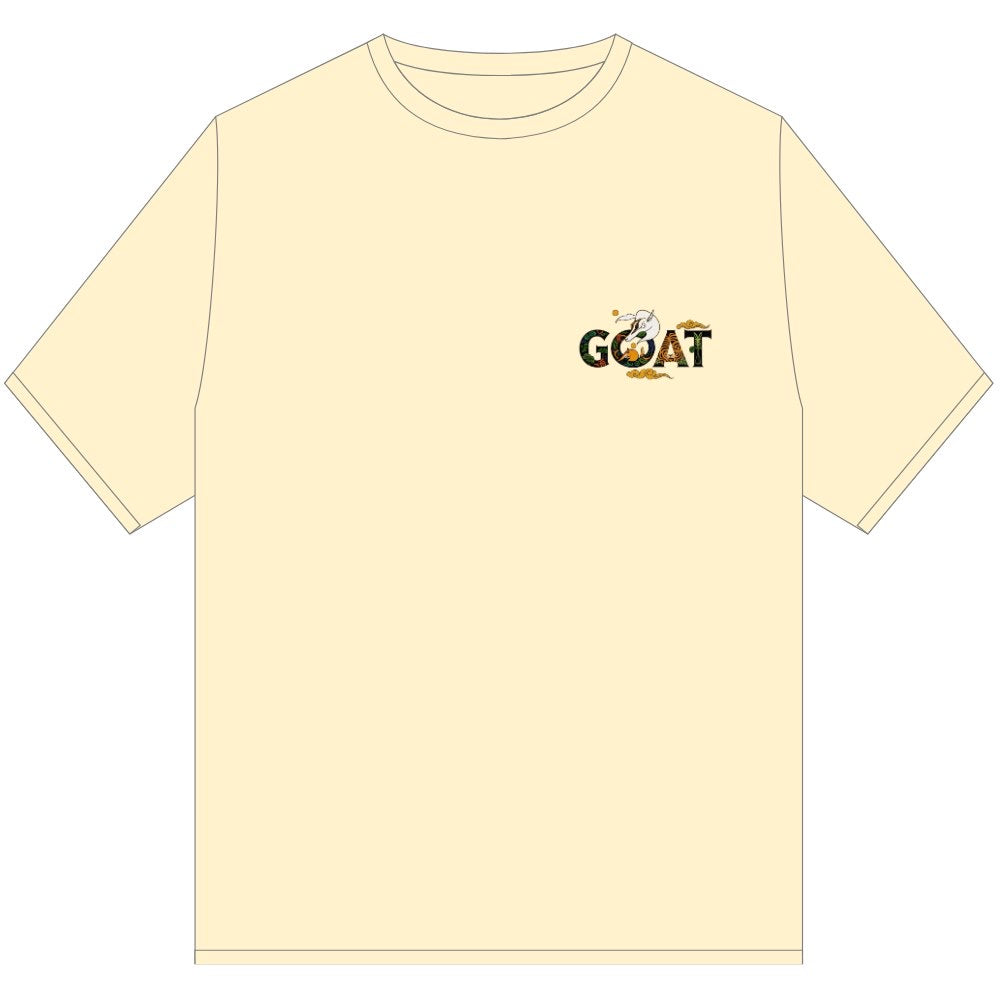 GOAT SPIRIT JUNGLE T SHIRT YELLOW