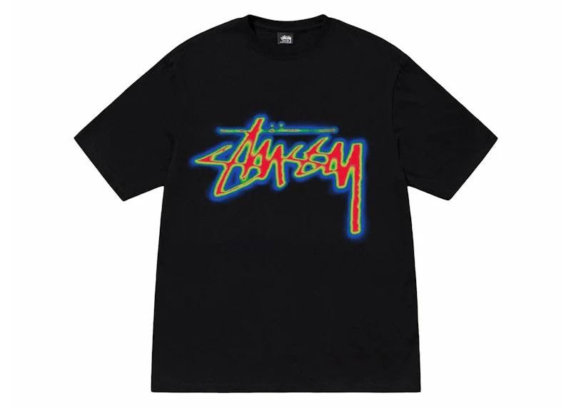 Stüssy Thermal Stock Tee Black