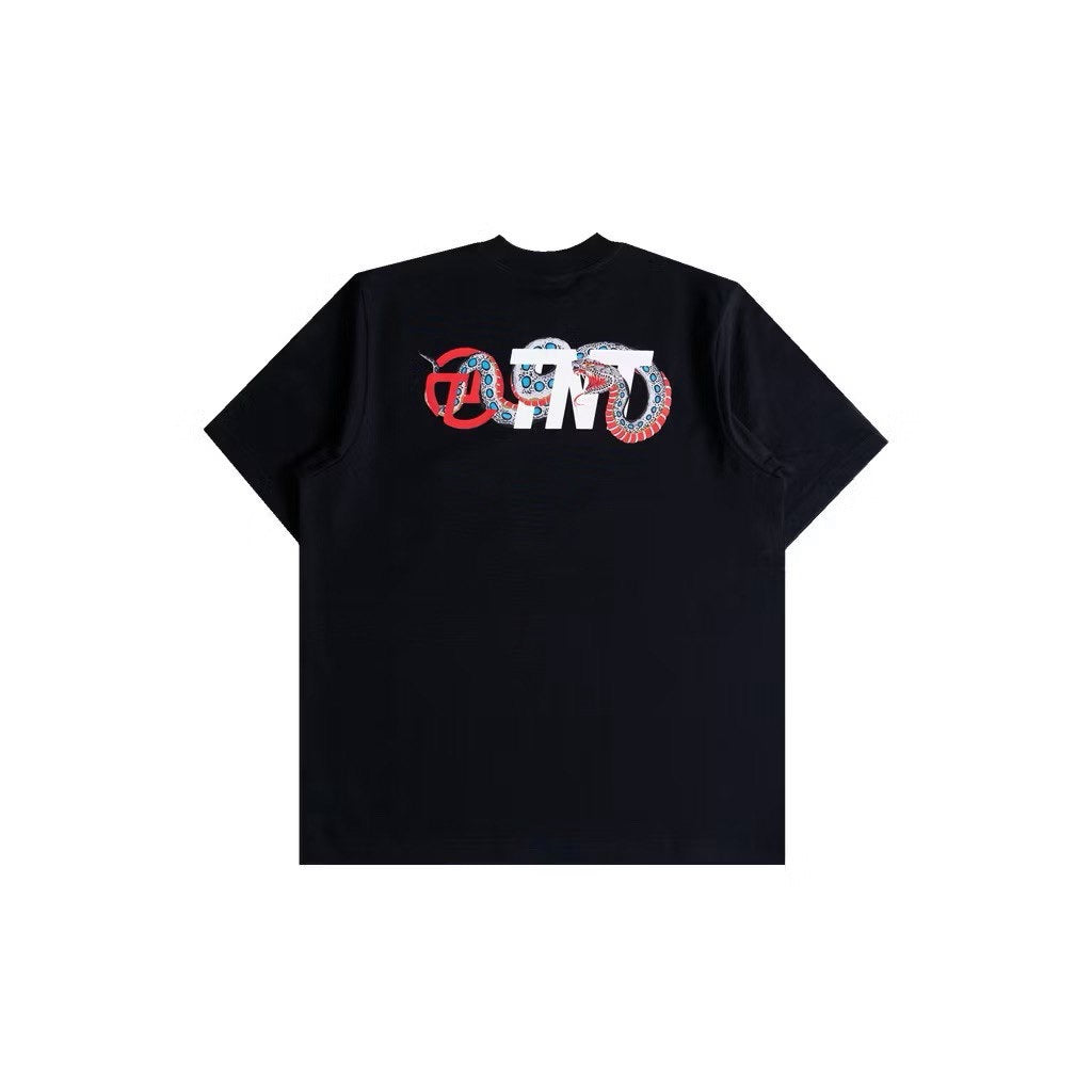 TNTCO SNAKE LOGO TEE BLACK