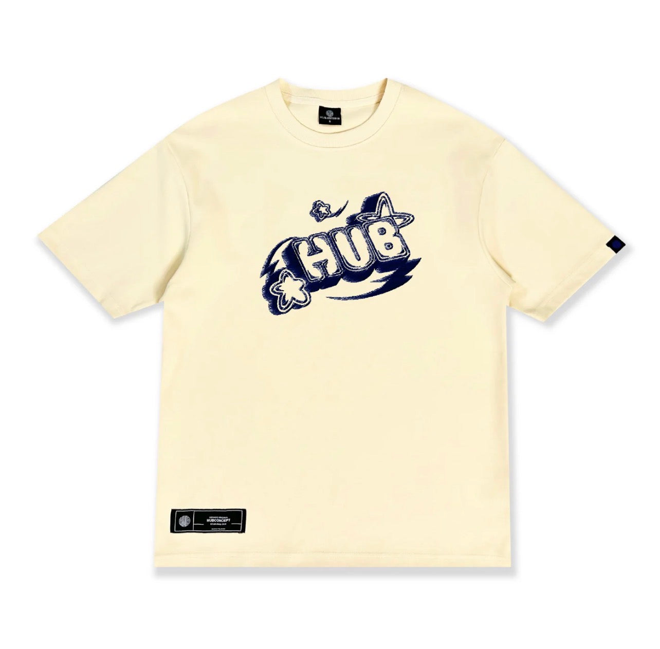 HUBCO COSMIC DRIFT TEE BIEGE