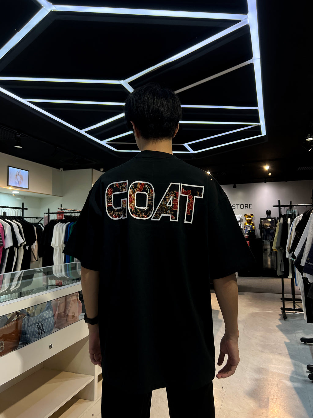 GOAT BATIKCORE TEE BLACK