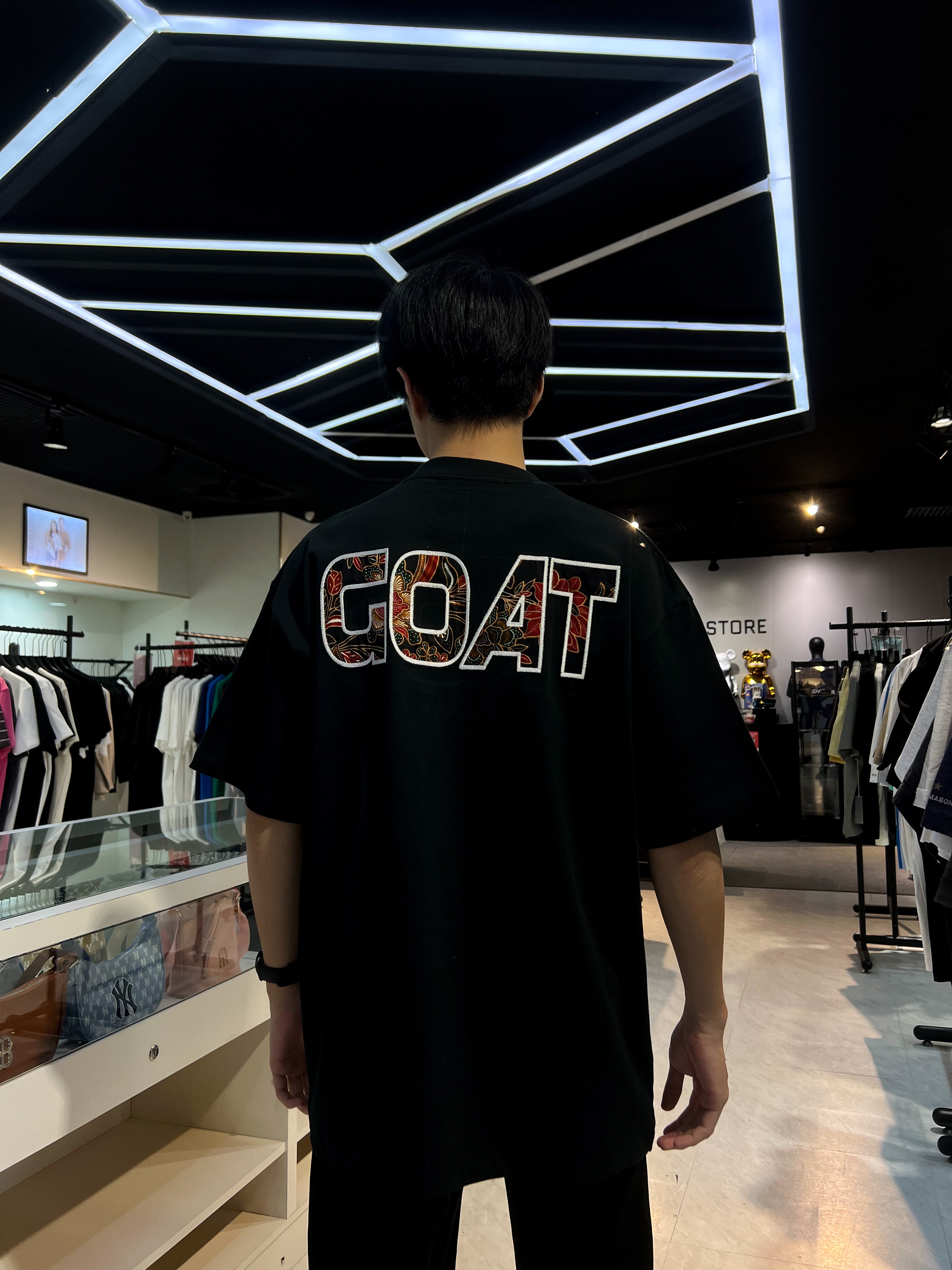GOAT BATIKCORE TEE BLACK