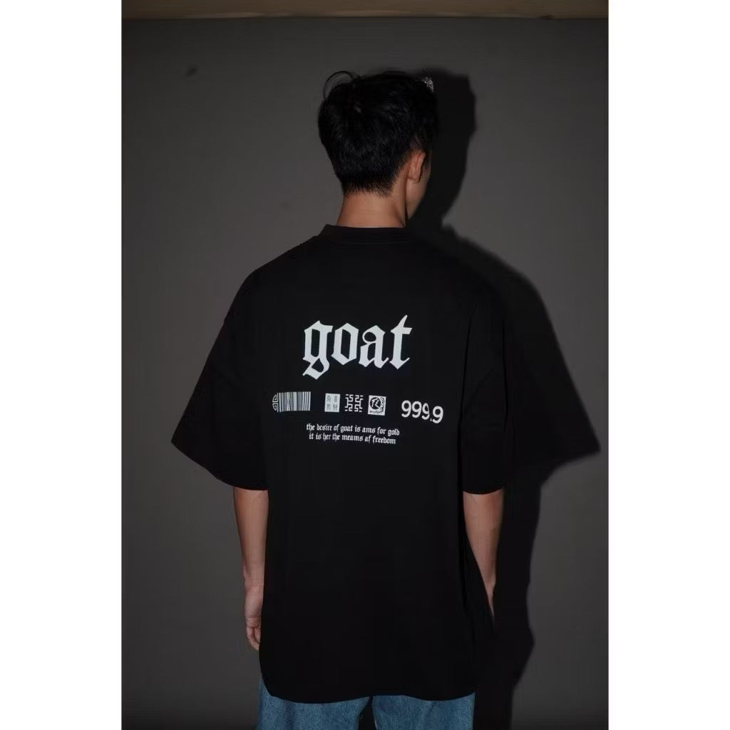 GOAT 999.9 STANDARD BLACK T SHIRT