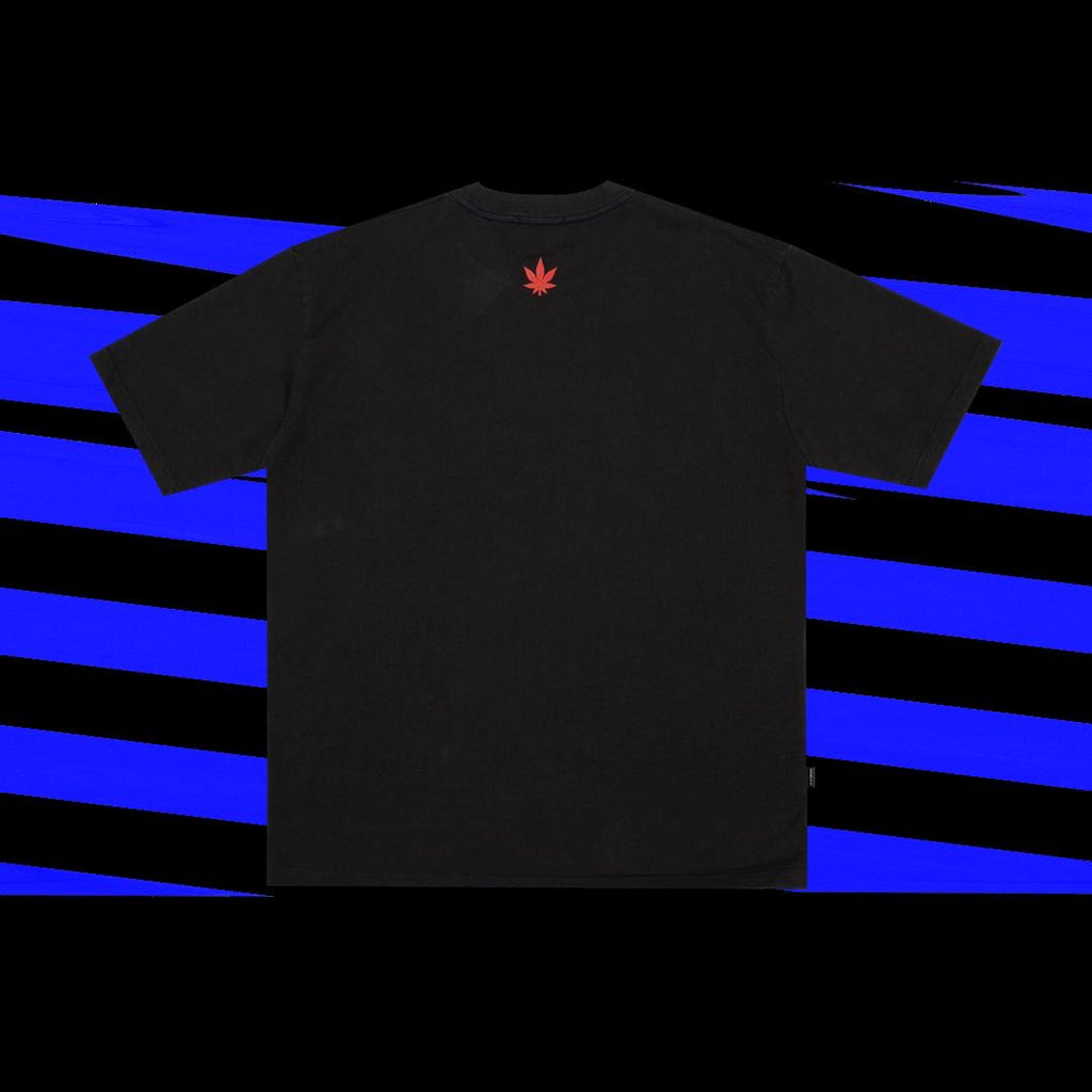 Stoned & Co Twin Tower Washed Tee Black