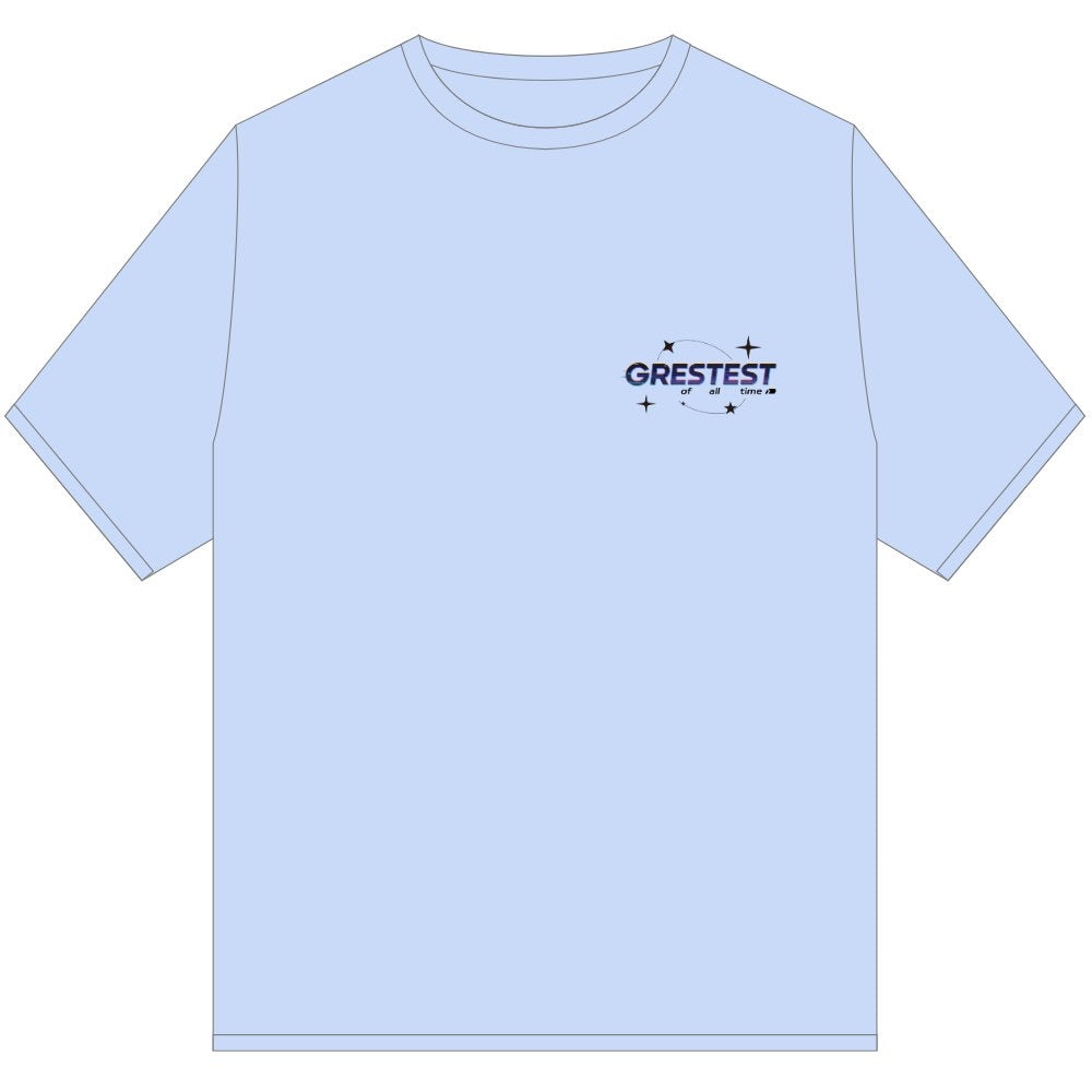 GOAT COSMIC CHAMPION TEE SHIRT BLUE