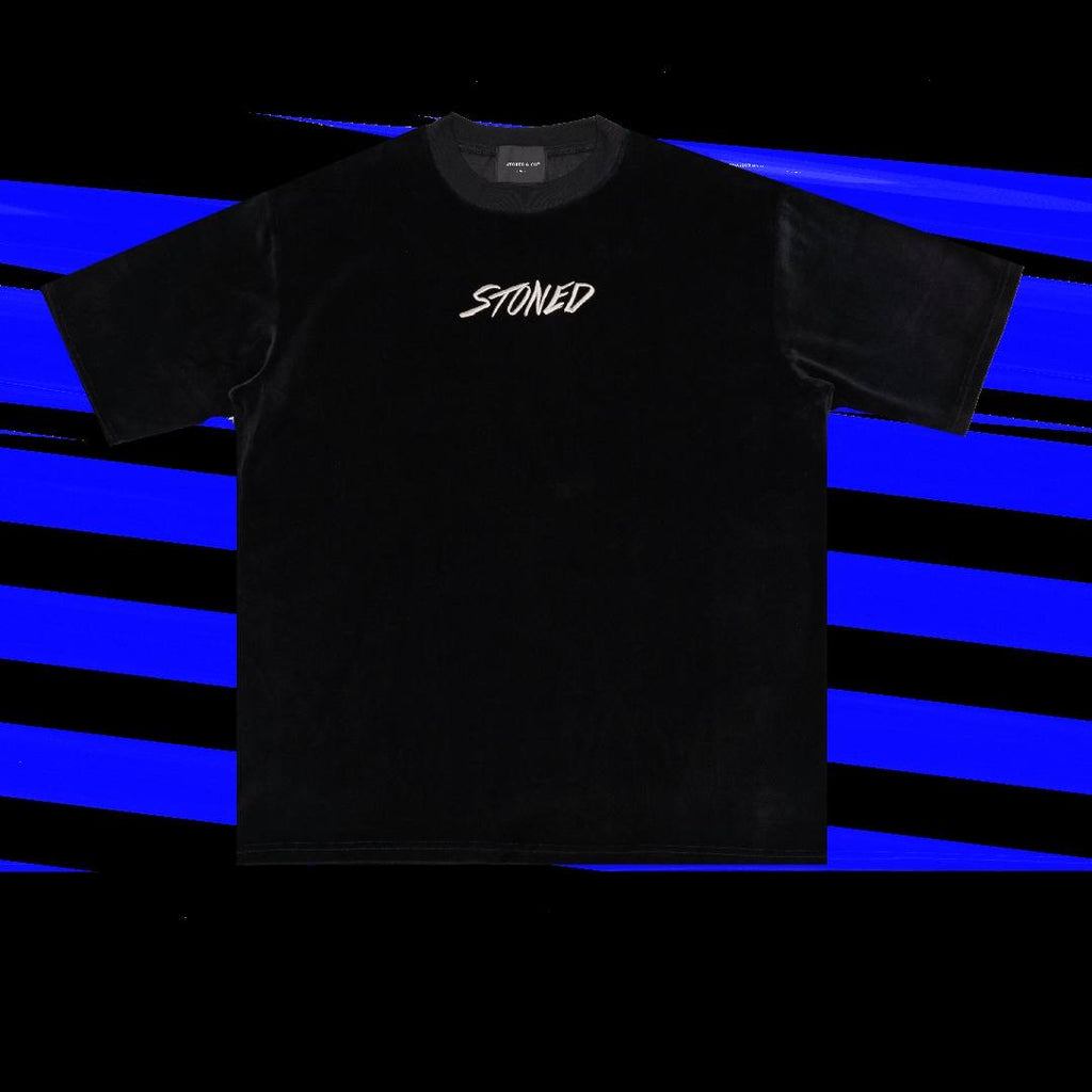 Stoned & Co Void : Genetic Velvet Tee Black