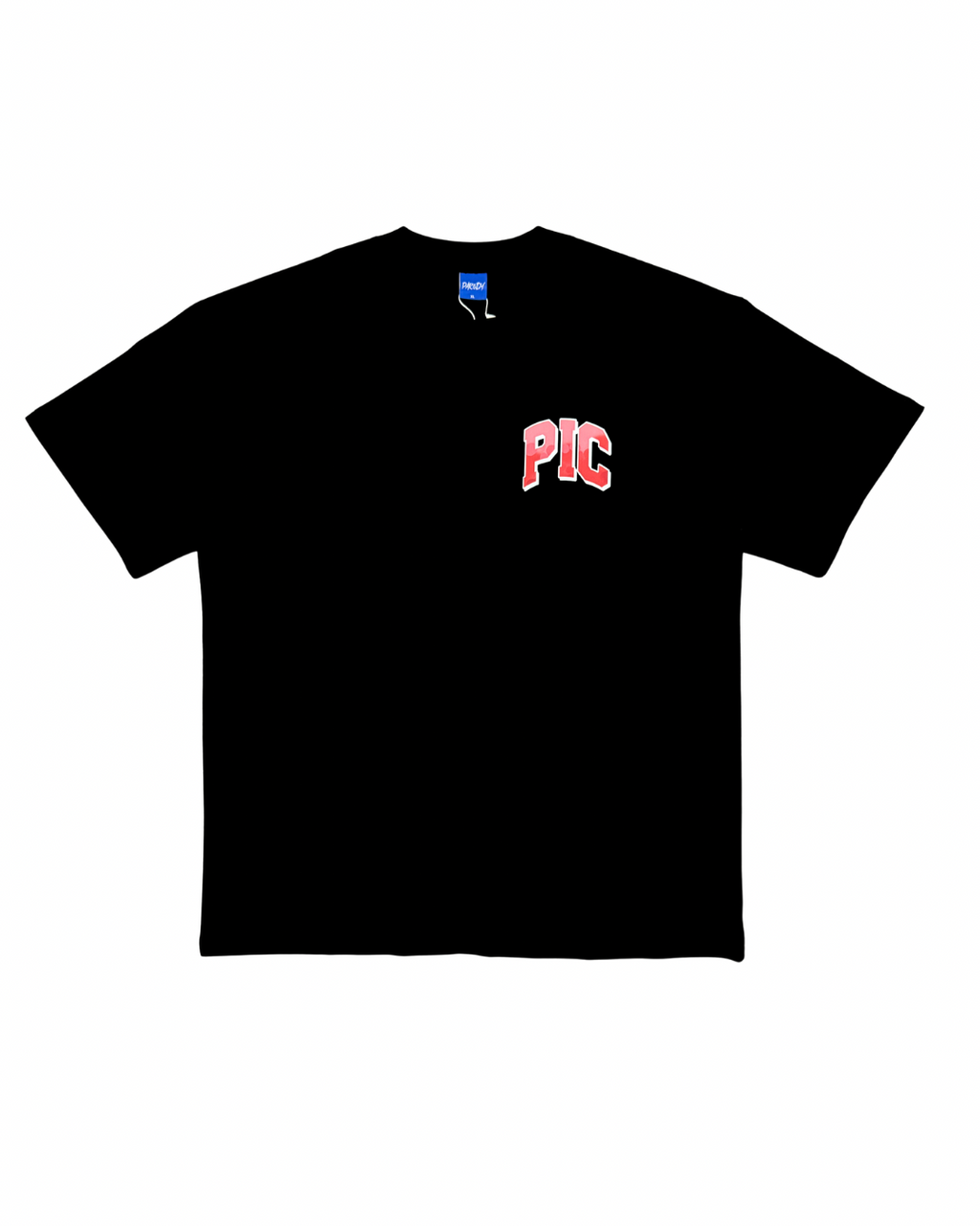PARODY SMILEY FACE DESIGN 038 BLACK T SHIRT