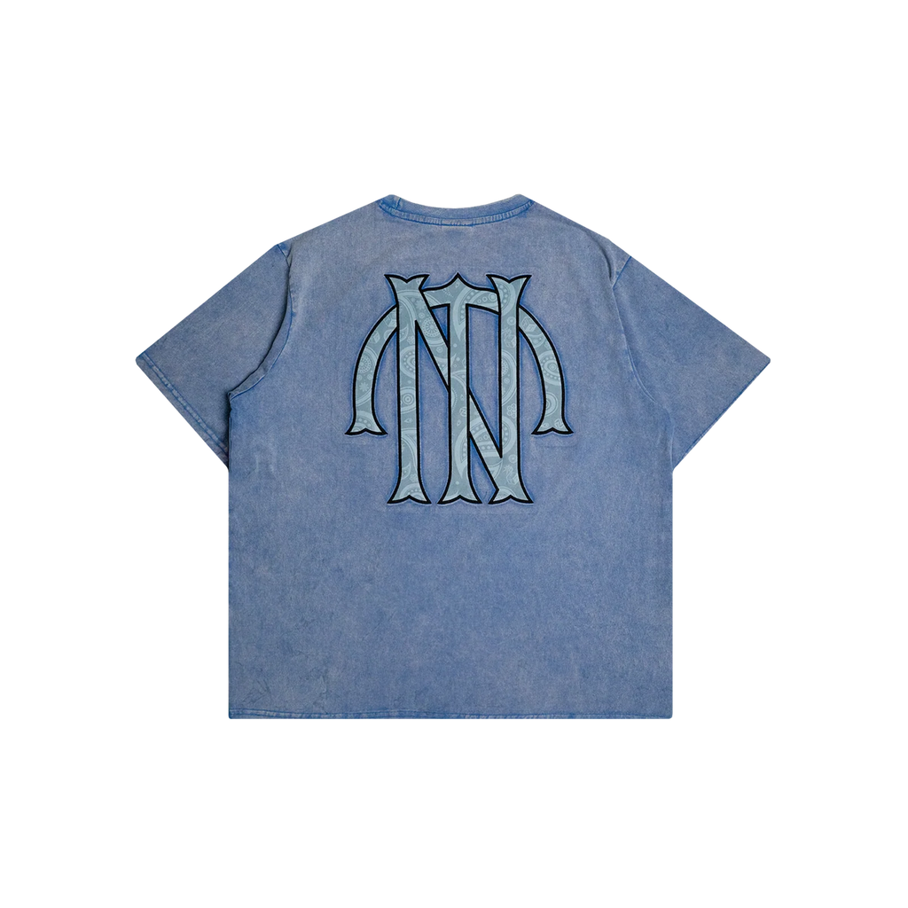 TNTCO MAUI LOGO TEE BLUE