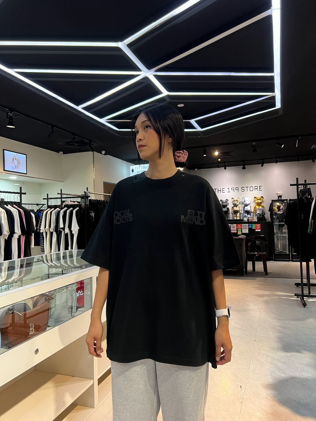 GOAT LOCAL ROOTS TEE BLACK