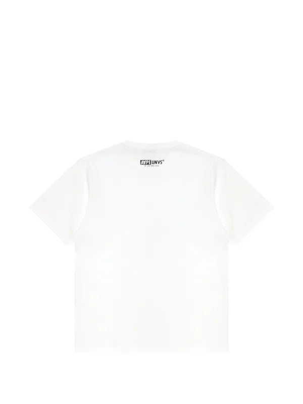 BAPE AAPE CAMO LOGO TEE WHITE