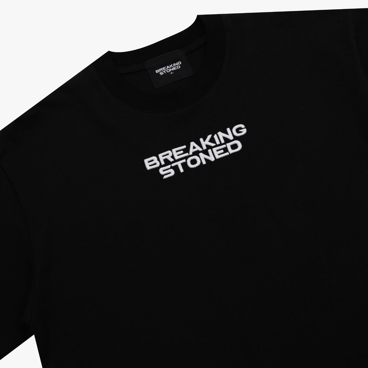 STONED&CO : BS LOGO OVERSIZED TEE BLACK