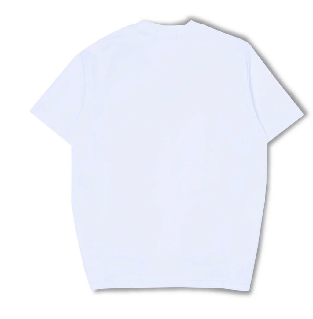 HUB 230GSM BASIC EMBROIDERY TEE WHITE