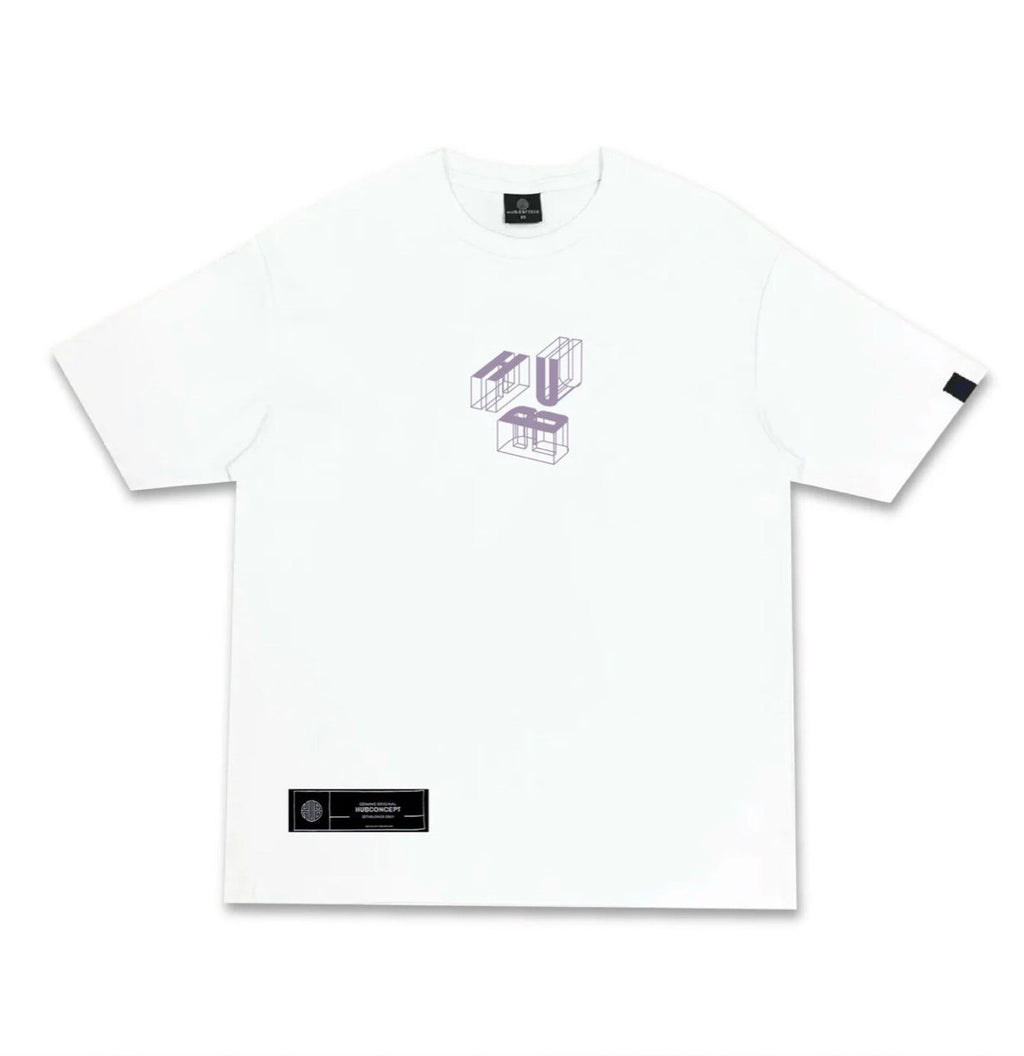 4D WORLD HUBCO TEE WHITE