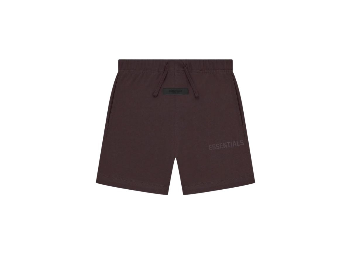 Fear of God Essentials Kids SS23 Shorts Plum