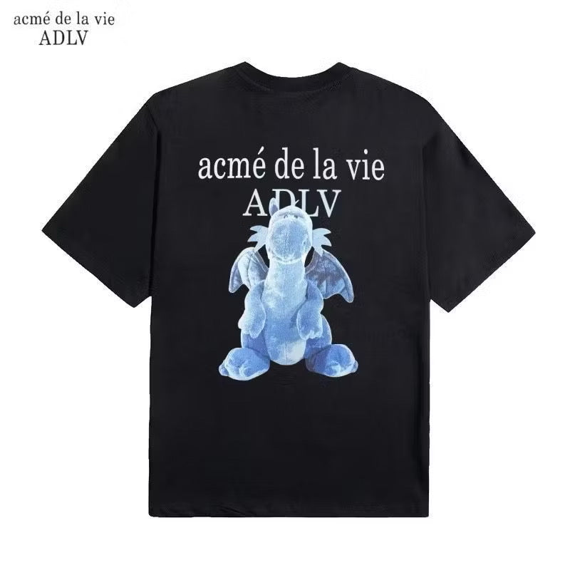 ADLV BLUE DRAGON BLACK TEE
