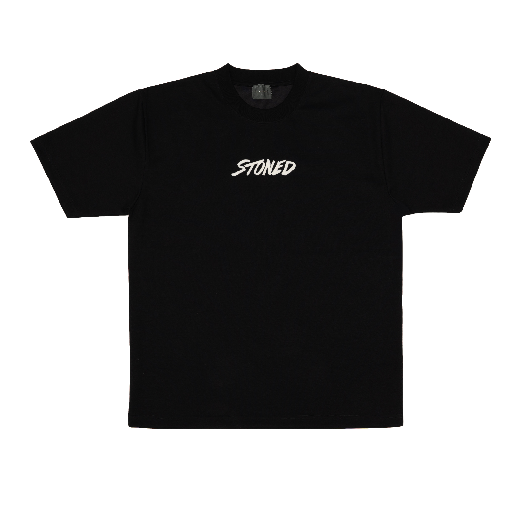 Stoned & Co. Genetic Hexagon Tee Black