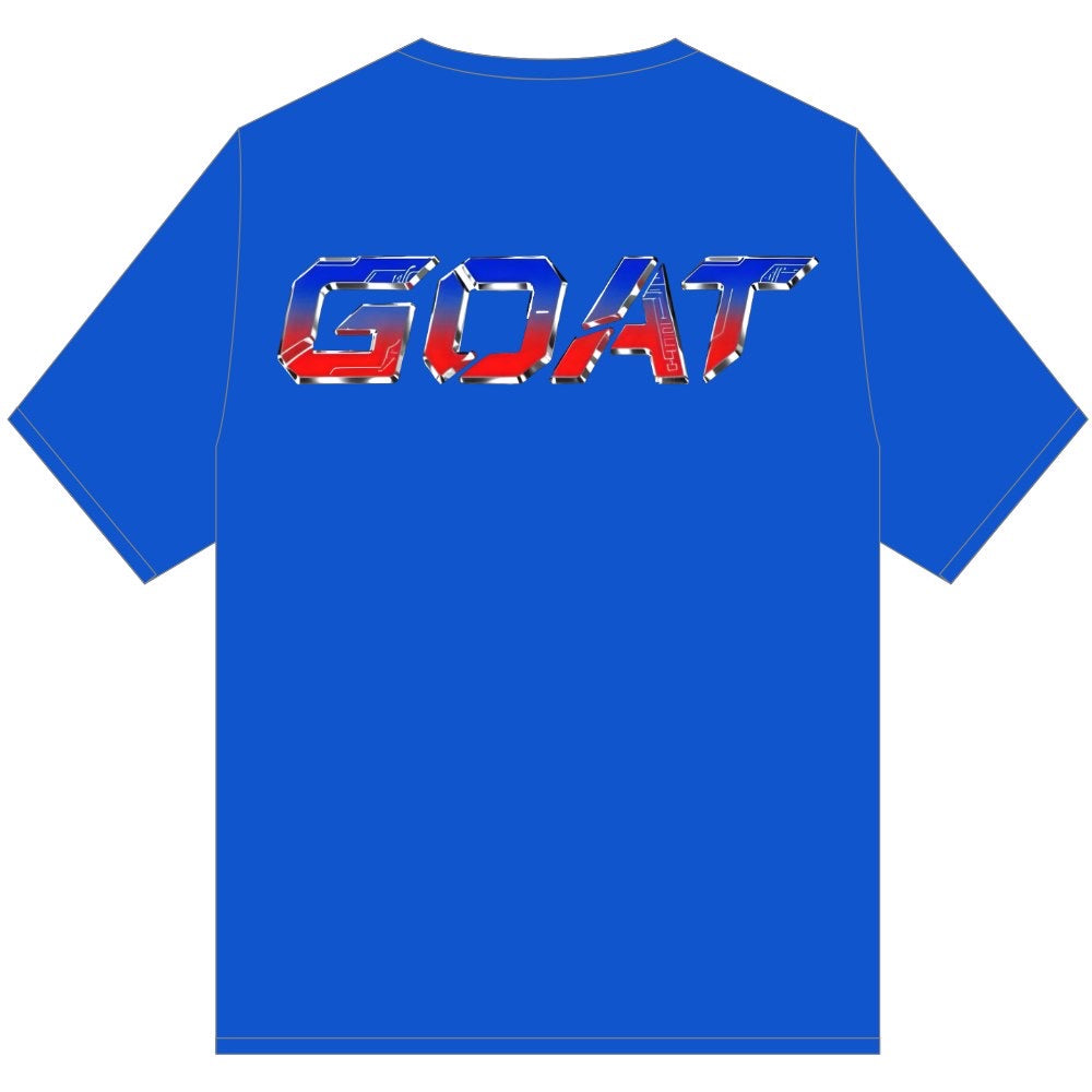 GOAT MECHAN EDITION TEE SHIRT BLUE