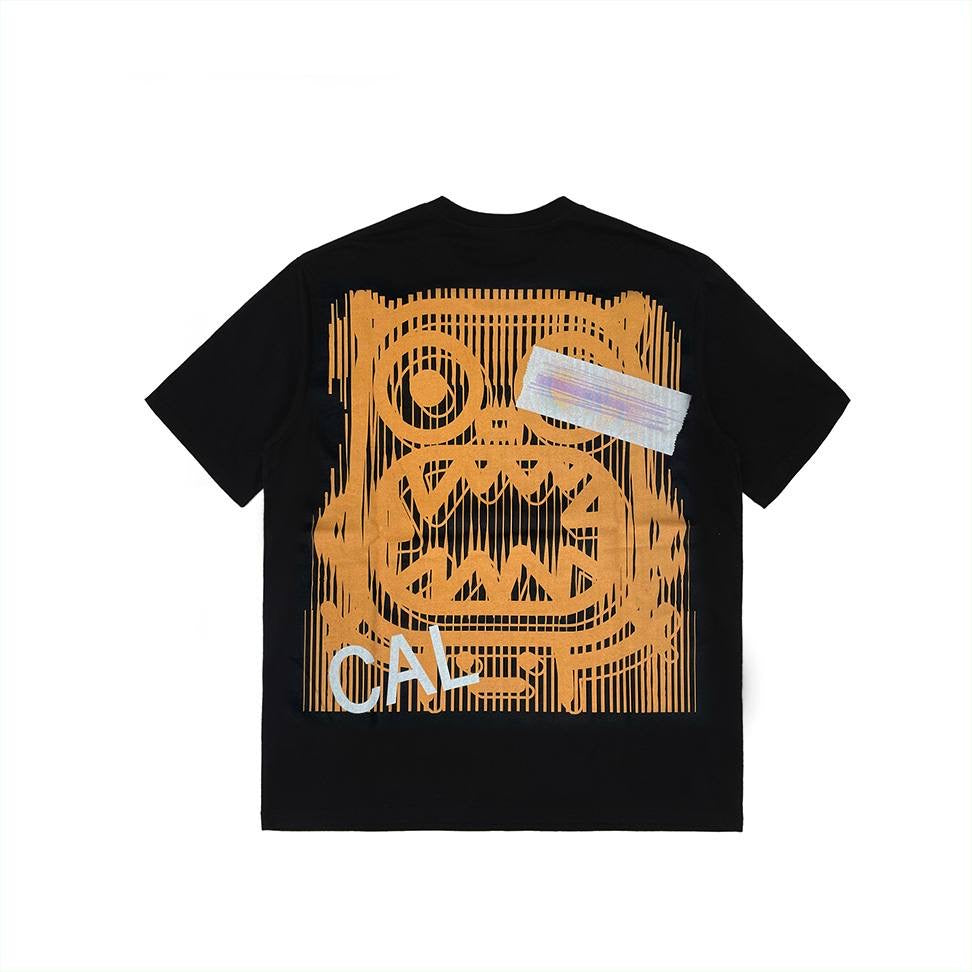 Calmmind Mark Tape Monster Tee Black