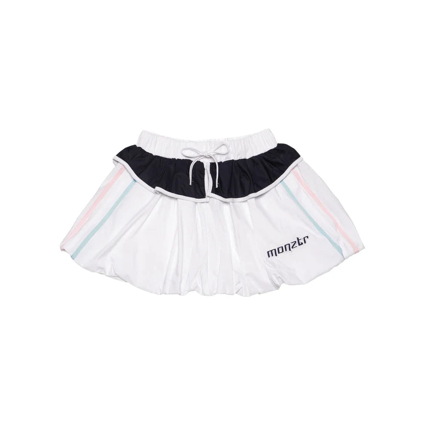 MONZTR Puffy Short (White)