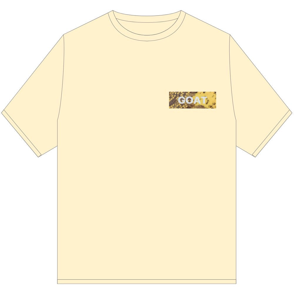GOAT SERPENT FLEX TEE SHIRT YELLOW