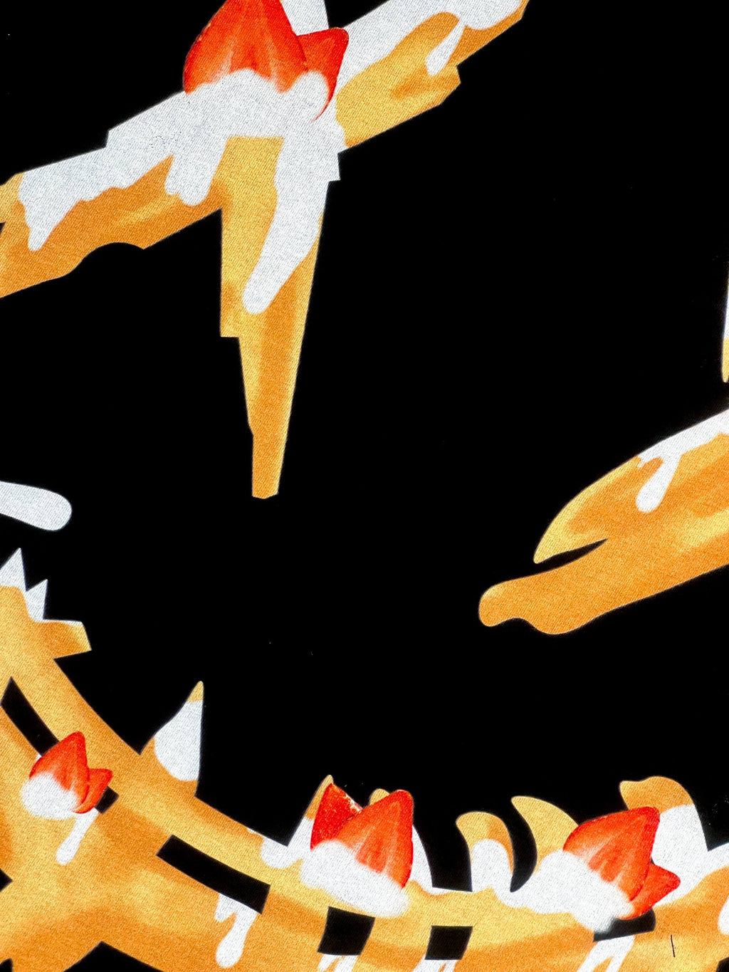 PARODY SMILEY FACE DESIGN 017 BLACK T SHIRT