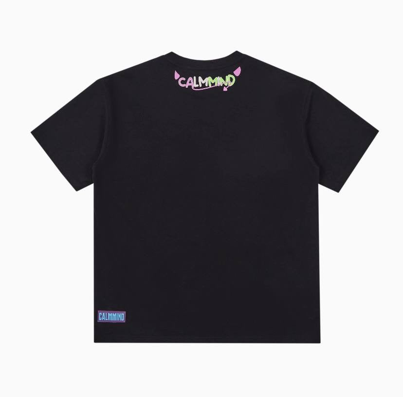 CALMMIND Space Monster Tee Black