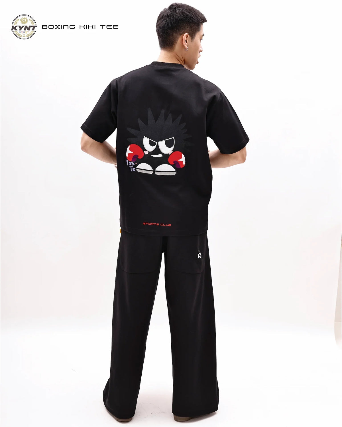 KEYNOTE Boxing Kiki Tee Black