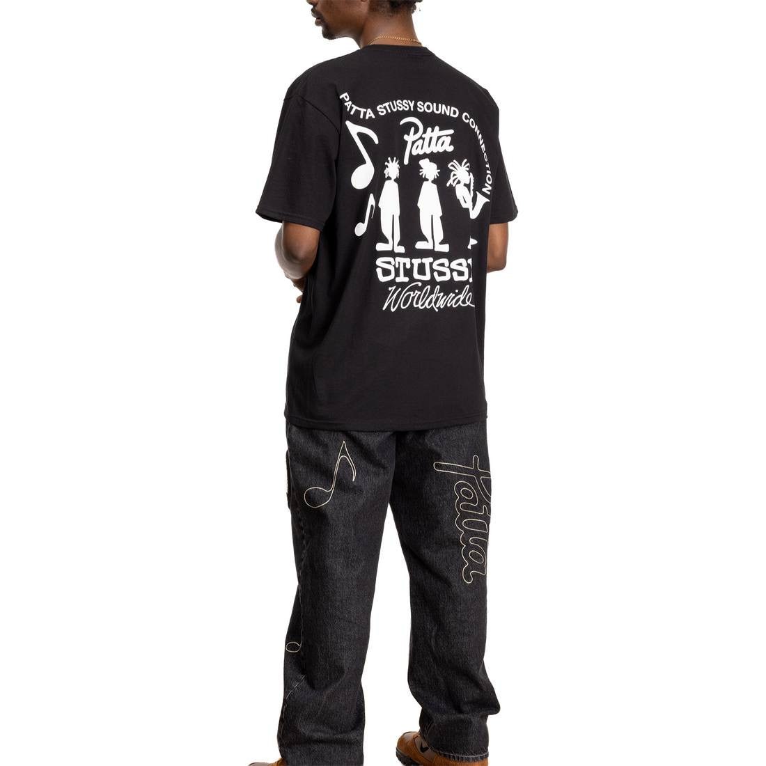 Stüssy x Patta Sound Connection Tee Black