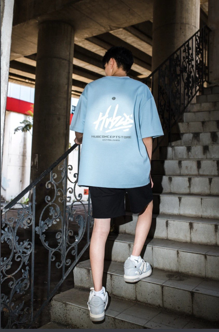 ETHEREAL HUBCO TEE BLUE