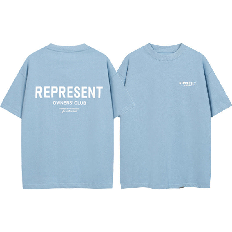 REPRESENT LIGHT BLUE OWNERS CLUB TEE